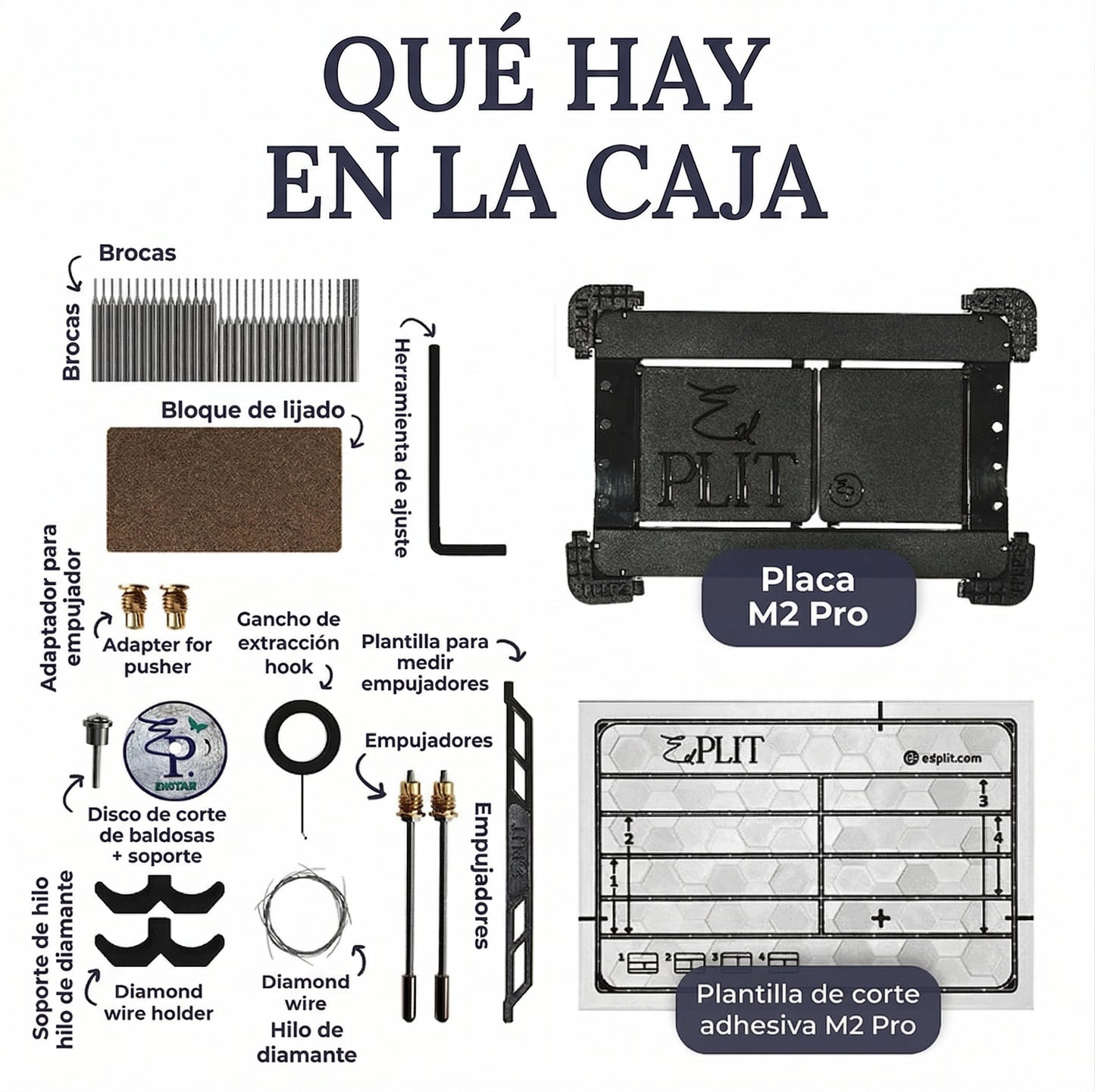 Pulsador Invisible M2 PRO EDPLIT