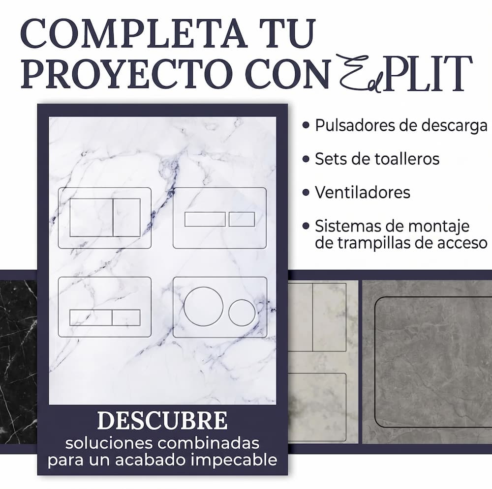 EDPLIT Versteckter Handtuchhalter – Kugel-Magnetsystem