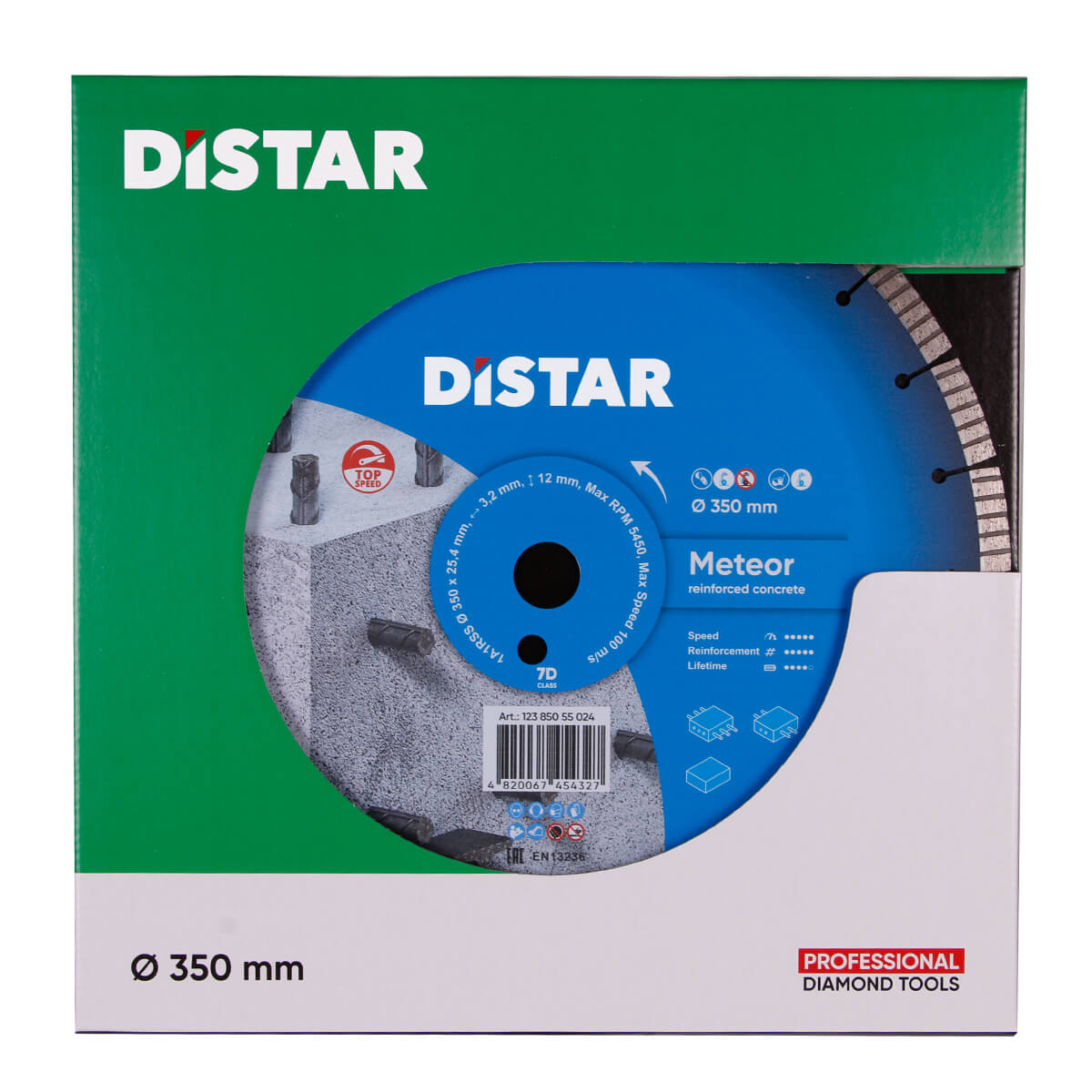 Distar Disco de corte diamante 1A1RSS 350 Meteoro