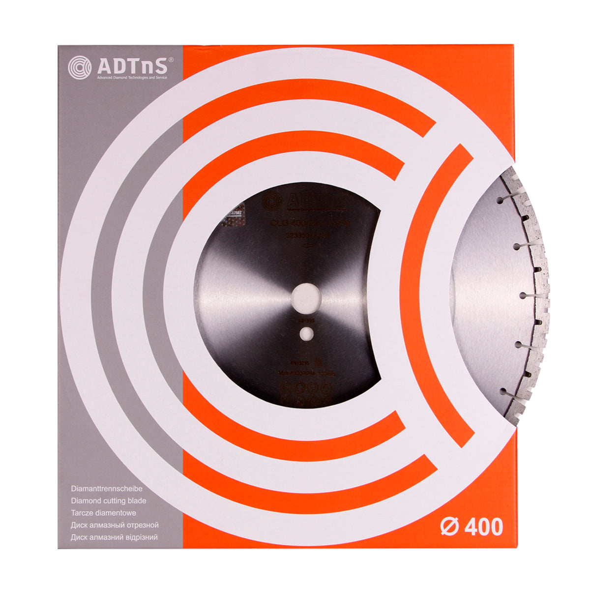 Distar Disco de corte diamante 1A1RSS 400 CLG RS-M