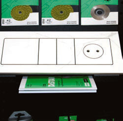 Disco Shine Ø125 mm ultradelgado. Corte fino de cerámica sin astillado. 1A1R 125x0,6x6x22,23