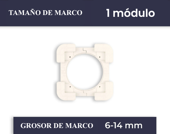 Marco / Soporte de Montaje para Sistema Oculto EDPLIT
