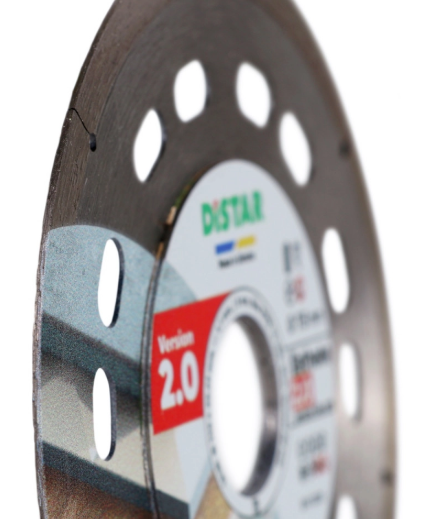 Disco Esthete 2.0 Ø115 mm para gres porcelánico duro. Esthete 2.0 1A1R 115x1,1x6x22,23