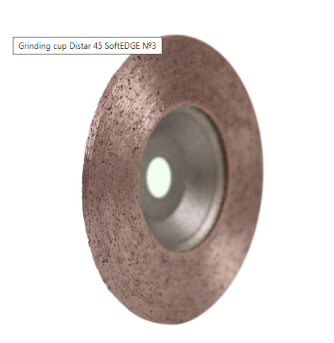 Disco de pulido Soft Edge angulo 45 para mini amoladora DGM-S 45/5,8F