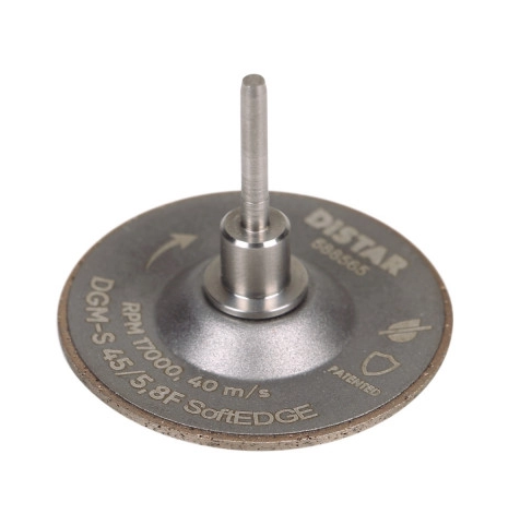 Disco de pulido Soft Edge angulo 45 para mini amoladora DGM-S 45/5,8F