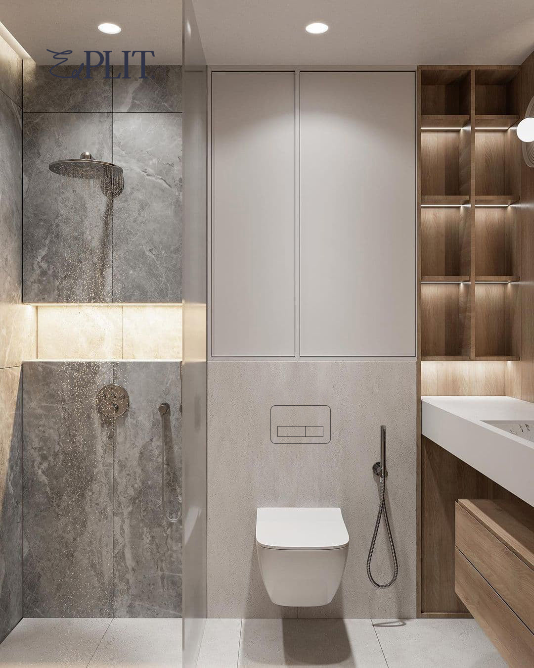 Pulsador Invisible M2 EDPLIT - Compatible con Geberit, AlcaPlast, TECE, Delta, OLI, Jomotech