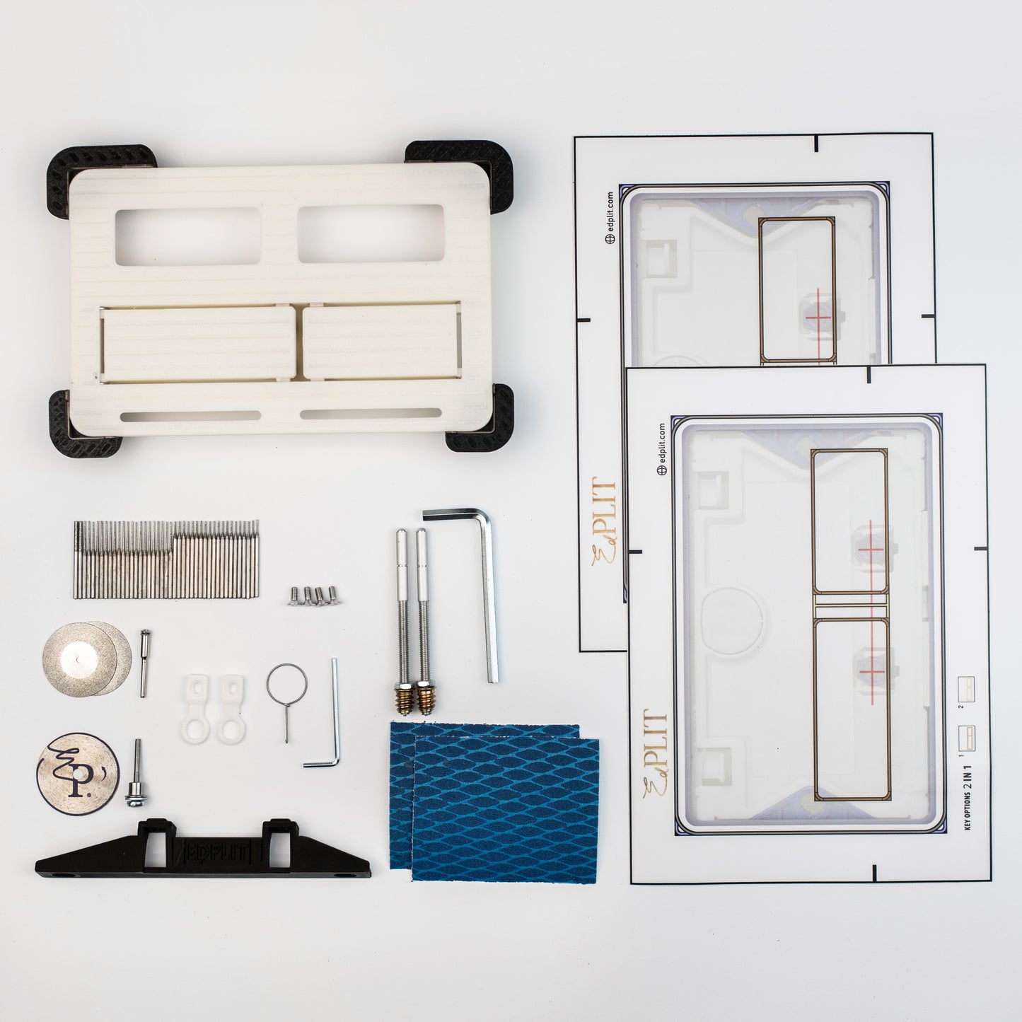 Pulsador Invisible M2 EDPLIT - Compatible con Geberit, AlcaPlast, TECE, Delta, OLI, Jomotech