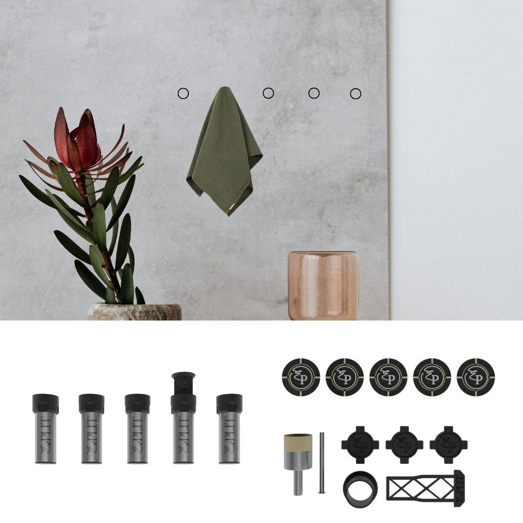 Soporte Oculto para Toallas EDPLIT - Sistema de montaje invisible