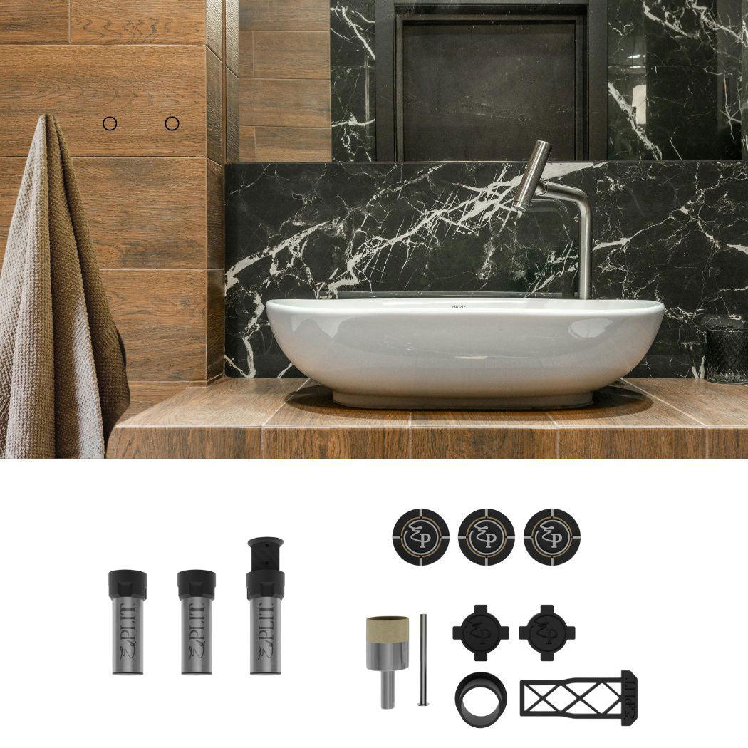 Soporte Oculto para Toallas EDPLIT - Sistema de montaje invisible