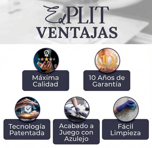 Enchufe Invisible EDPLIT - Sistema de montaje oculto con marco incluido