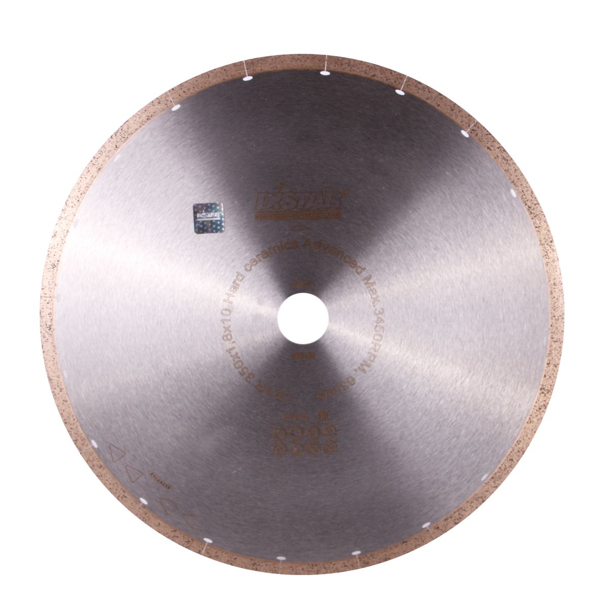 Distar Disco de corte diamantado 1A1R 350 Cerámica dura Advanced