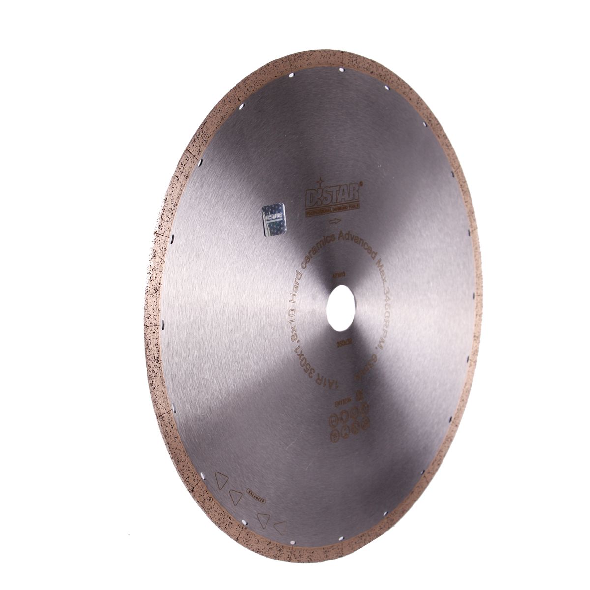 Distar Disco de corte diamantado 1A1R 350 Cerámica dura Advanced