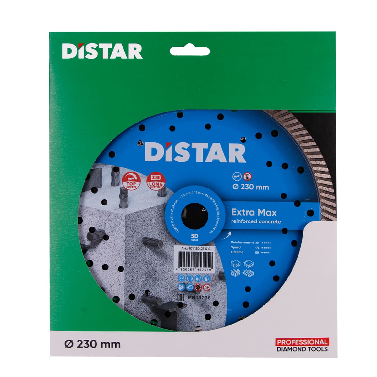 Distar Disco de corte diamantado Turbo 232 Extra Max