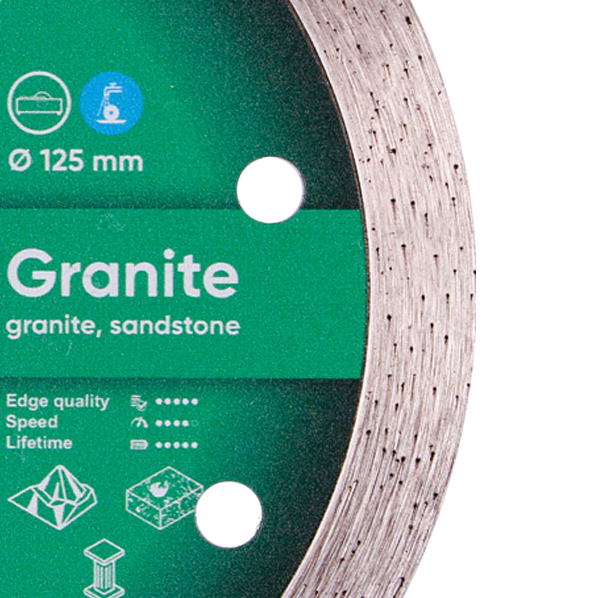 Distar Disco de corte diamante 1A1R 125 Granito
