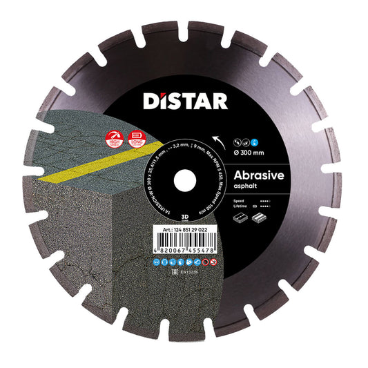 Distar Disco de corte de diamante 1A1RSS 300 Bestseller Abrasivo