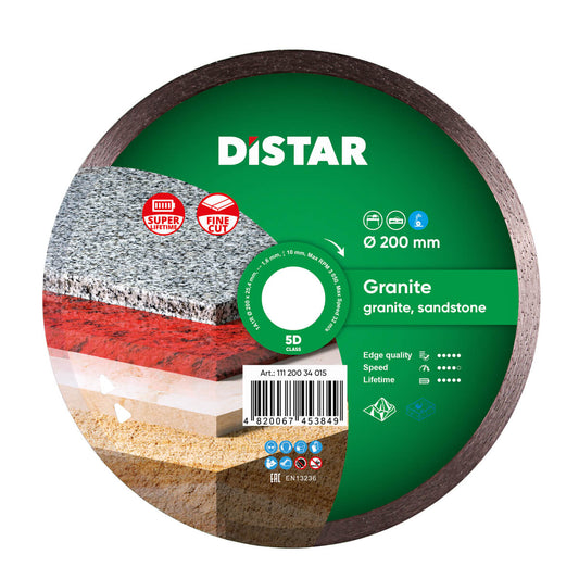 Distar Disco de corte diamante 1A1R 200 Granito
