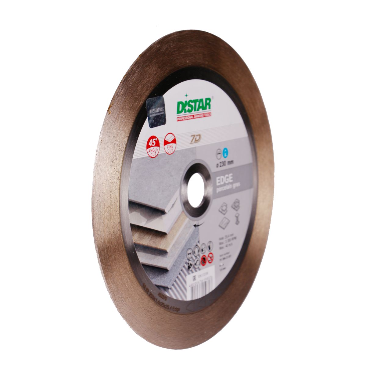 Distar Disco de corte diamante 1A1R 230 Filo