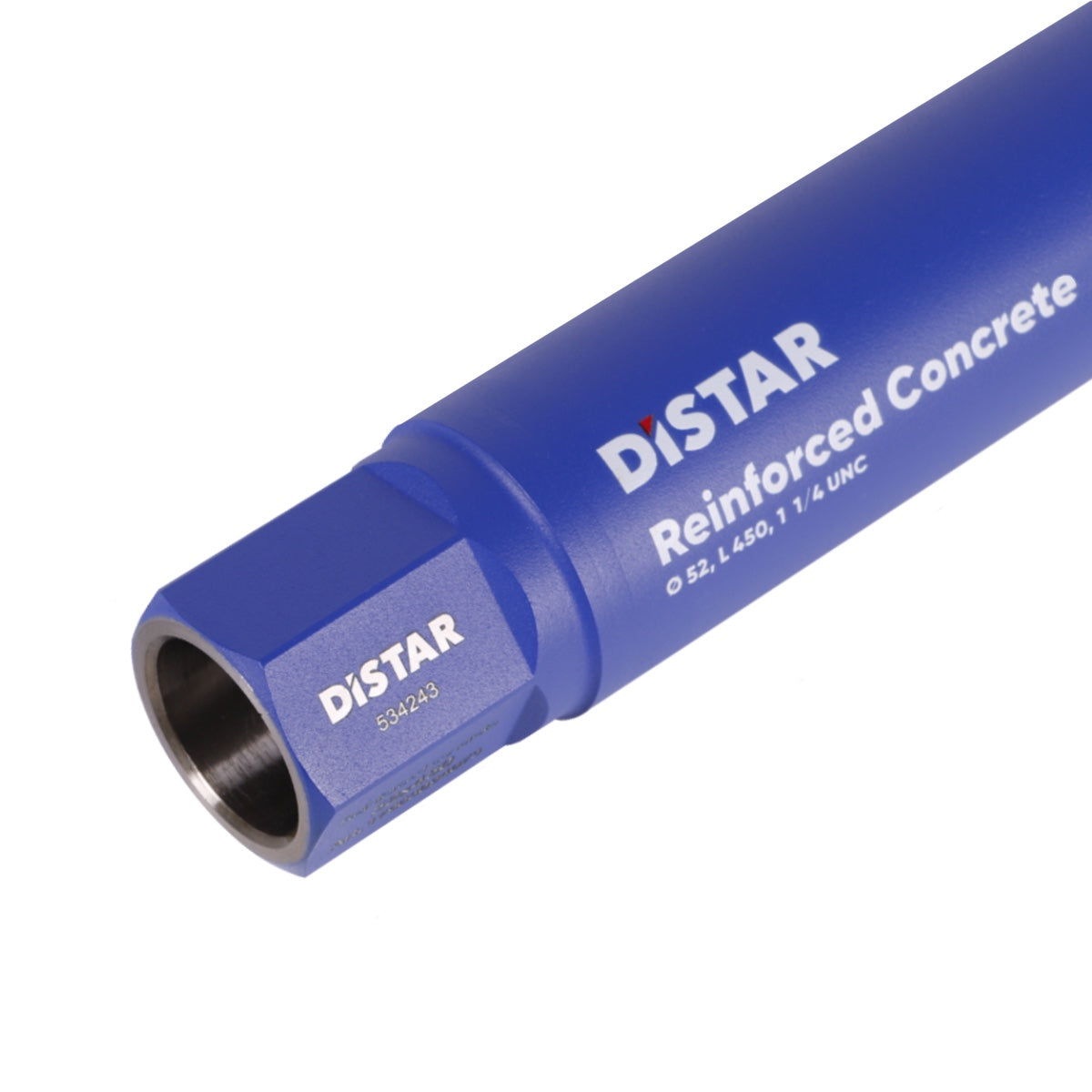 Distar Broca diamante DDS-W 52x450x1 1/4 UNC Hormigón armado