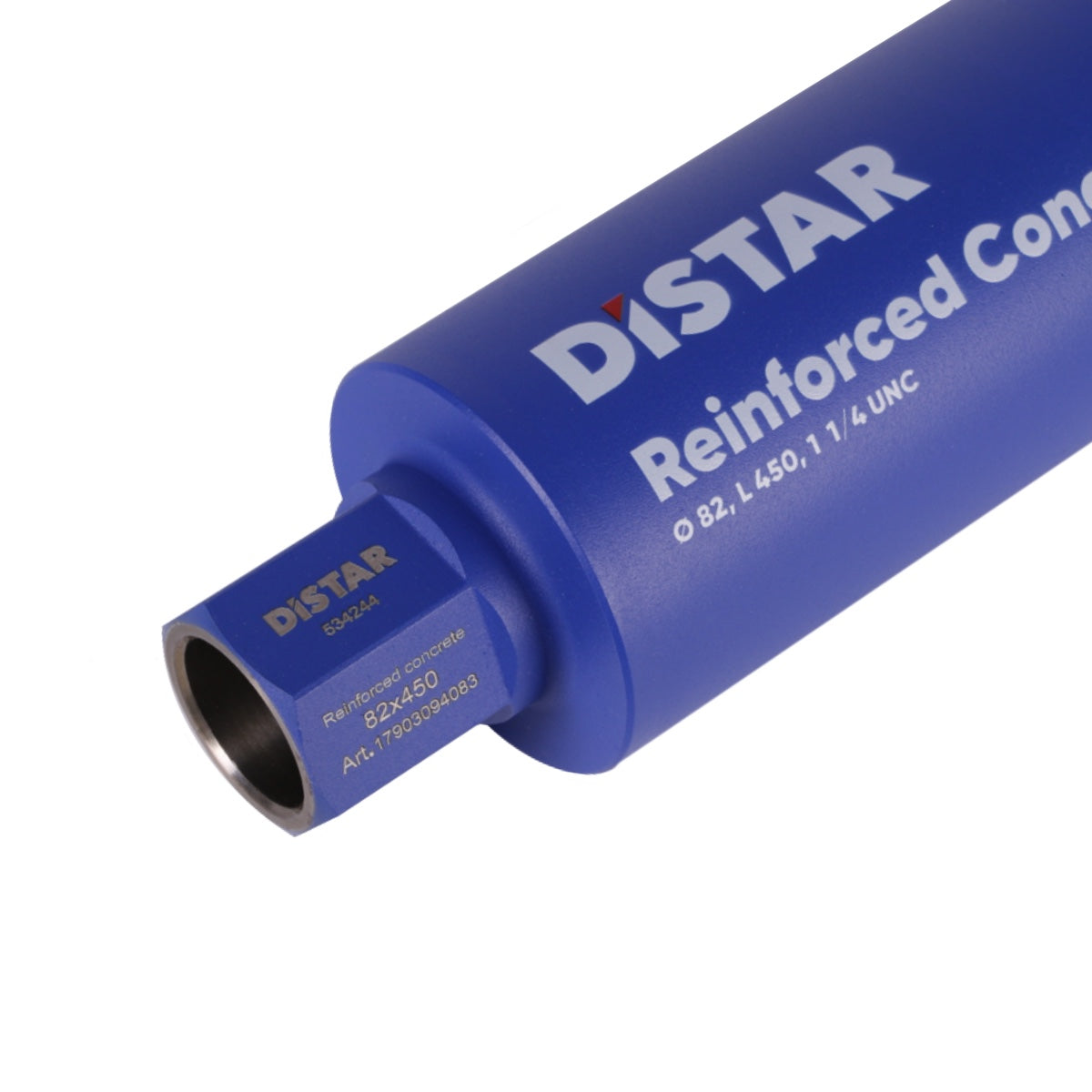 Distar Broca diamantada DDS-W 82x450x1 1/4 UNC Hormigón armado