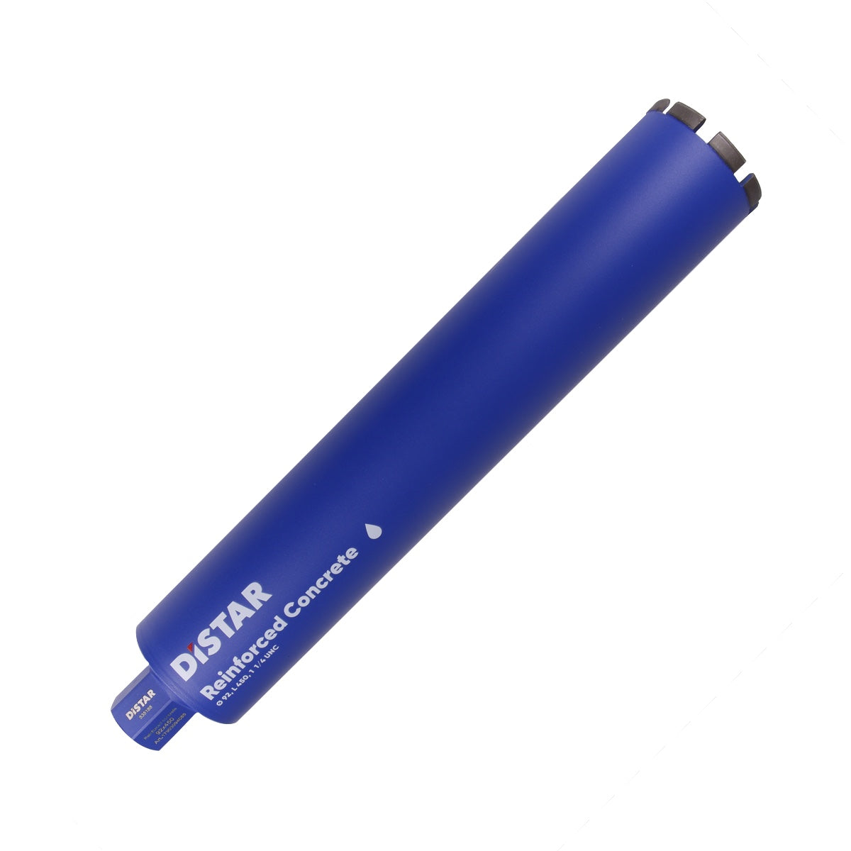 Distar Broca diamantada DDS-W 92x450x1 1/4 UNC Hormigón armado