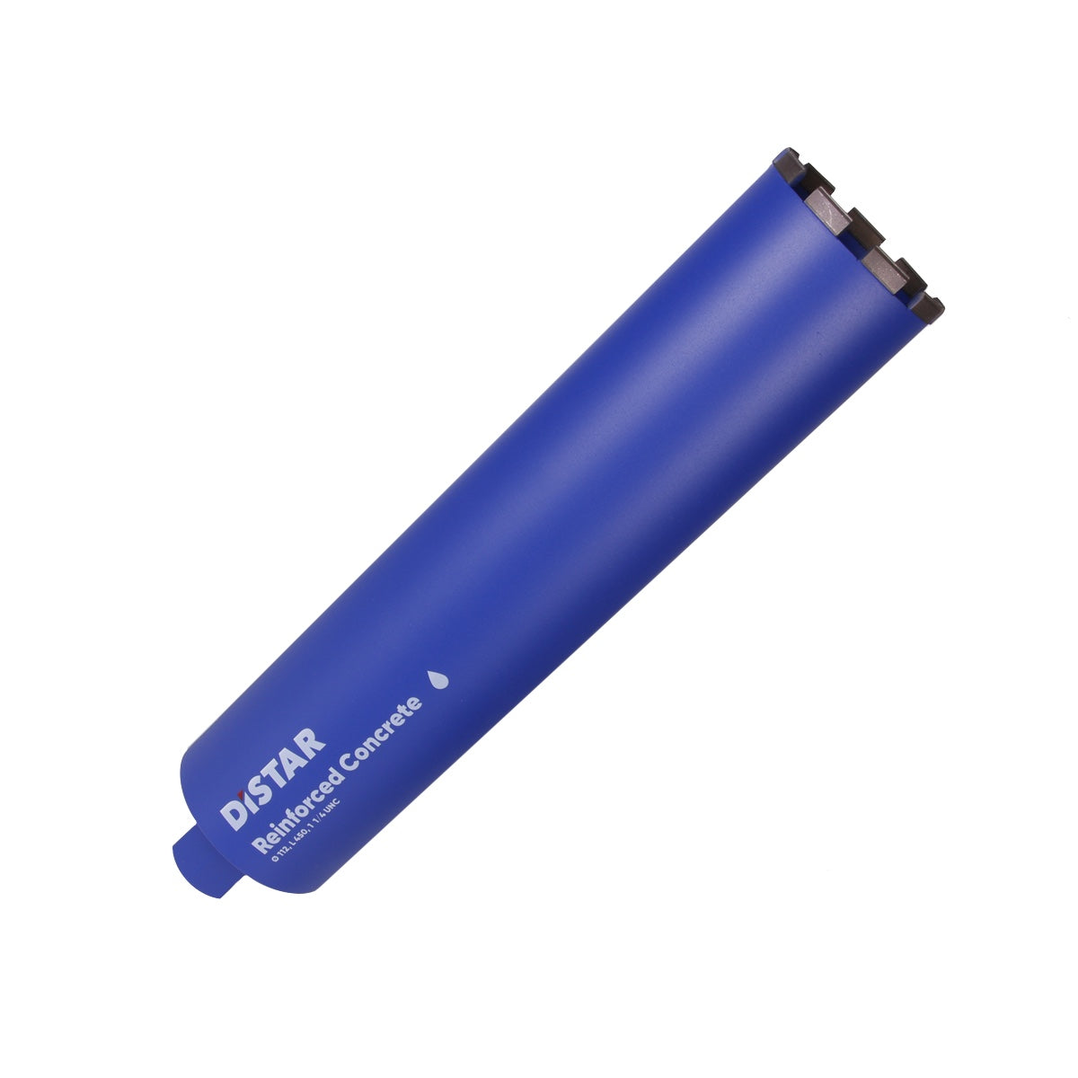 Distar Broca diamantada DDS-W 112x450x1 1/4 UNC Hormigón armado