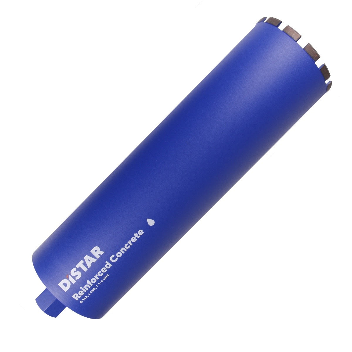 Distar Broca diamantada DDS-W 142x450x1 1/4 UNC Hormigón armado
