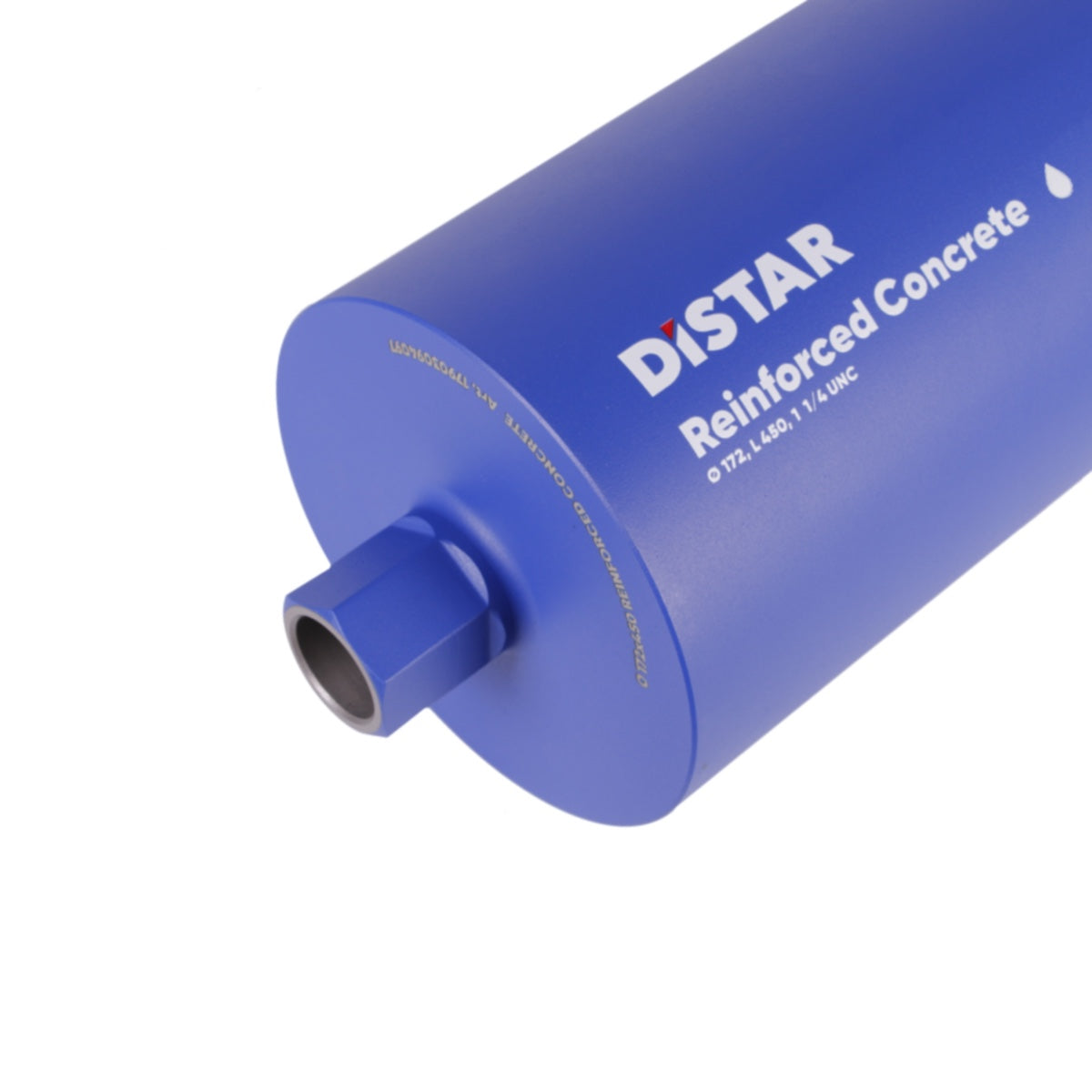 Distar Broca diamantada DDS-W 172x450x1 1/4 UNC Hormigón armado