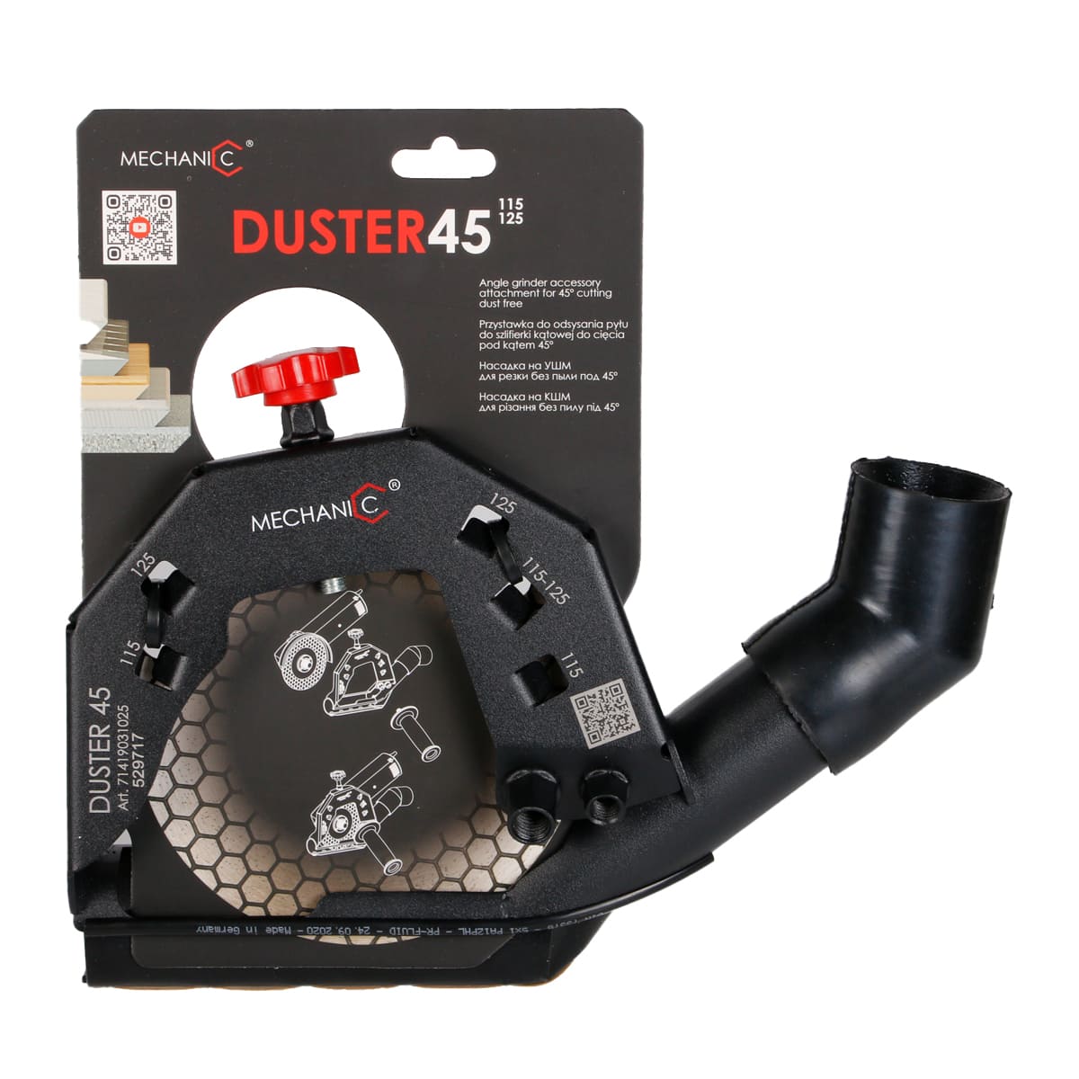 Distar Protector de corte DUSTER 45 115-125