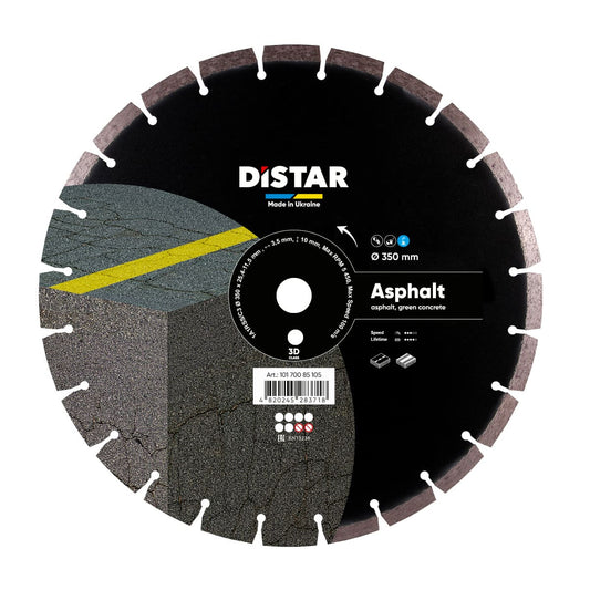 Distar Disco de corte diamante 1A1RSS 350 Asfalto