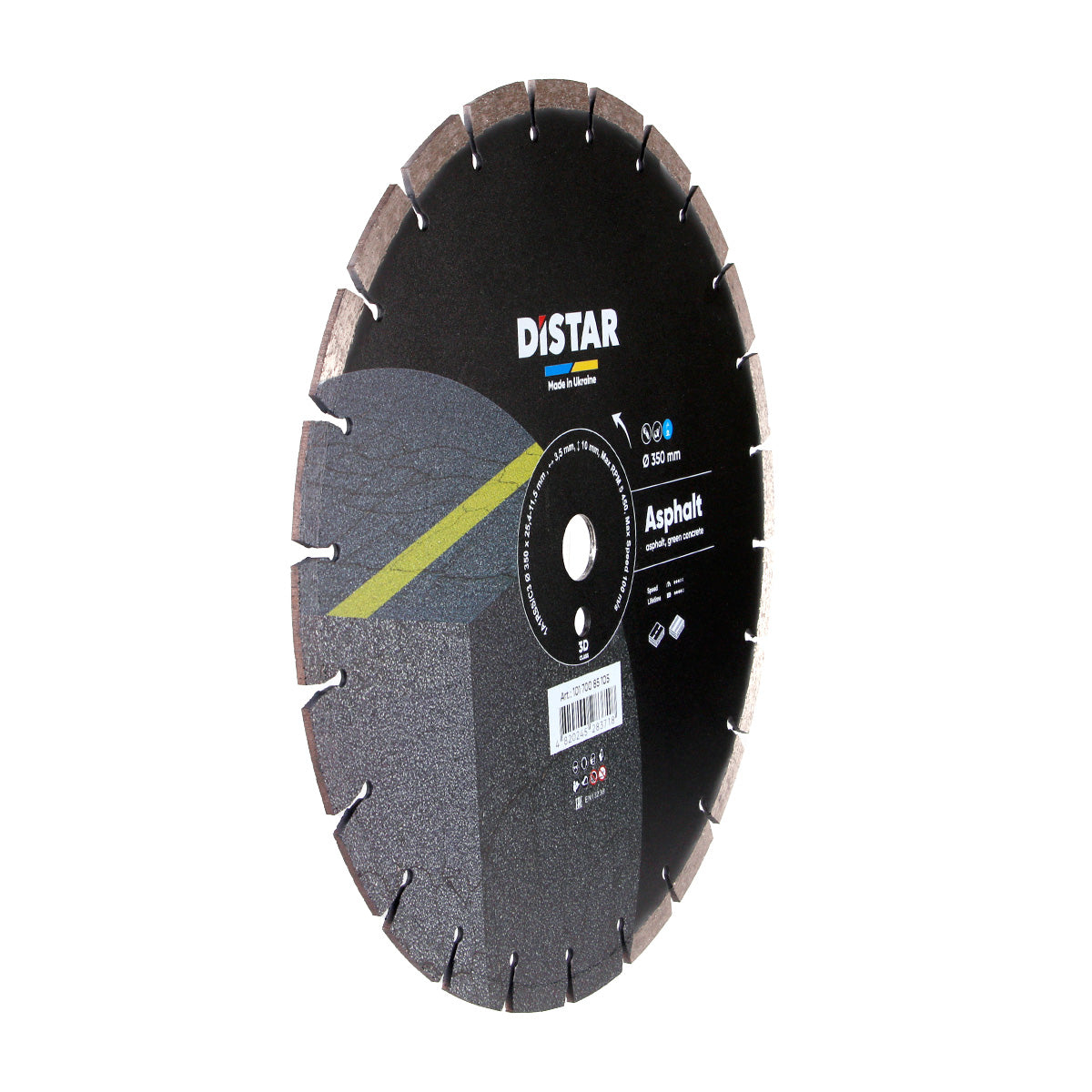 Distar Disco de corte diamante 1A1RSS 350 Asfalto
