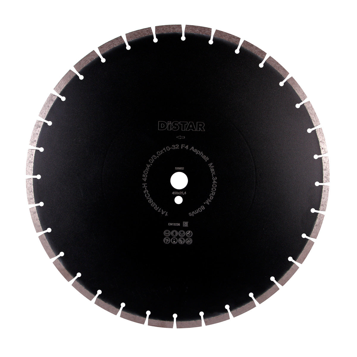 Distar Disco de corte diamante 1A1RSS 450 Asphalt Pro