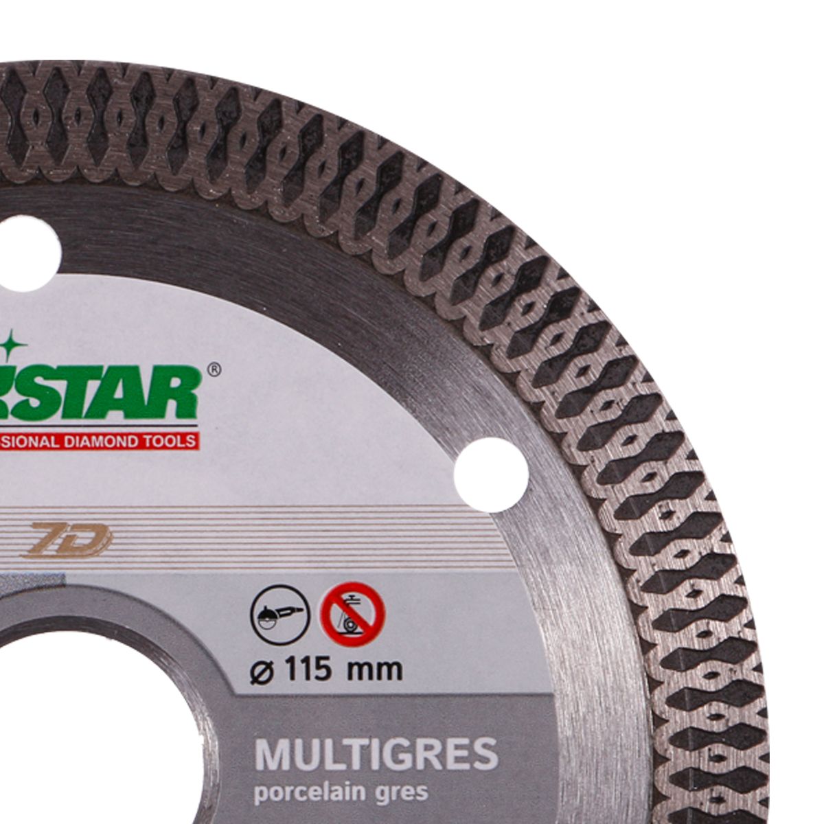 Distar Disco de corte diamante 1A1R 115 Multigres