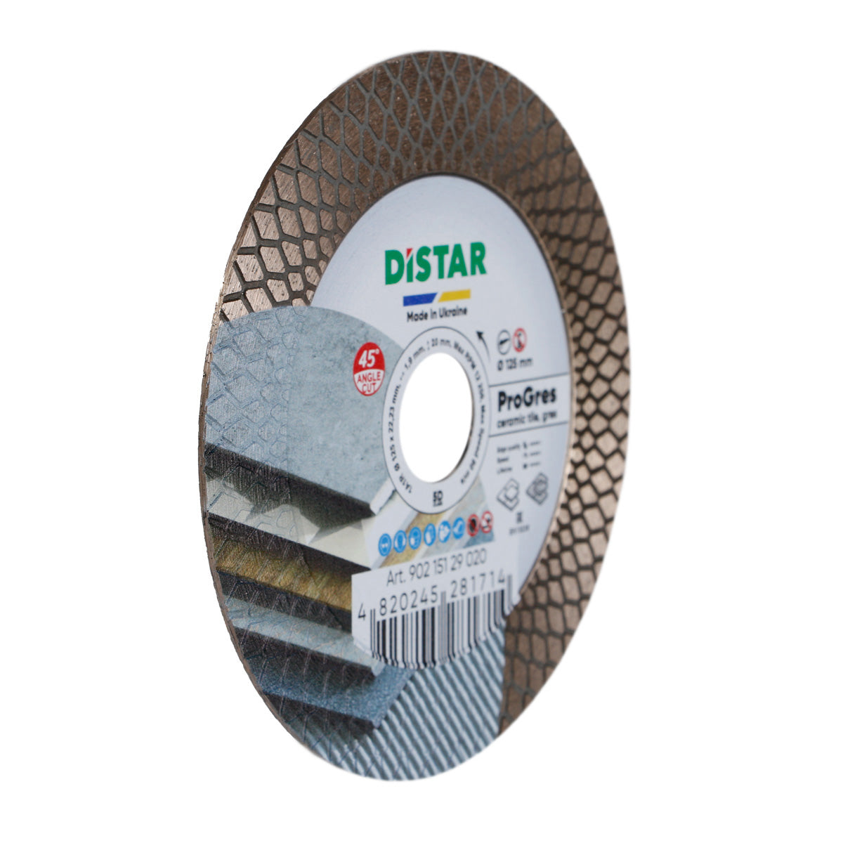 Distar Disco de corte diamante 1A1R 125 PRO Gres