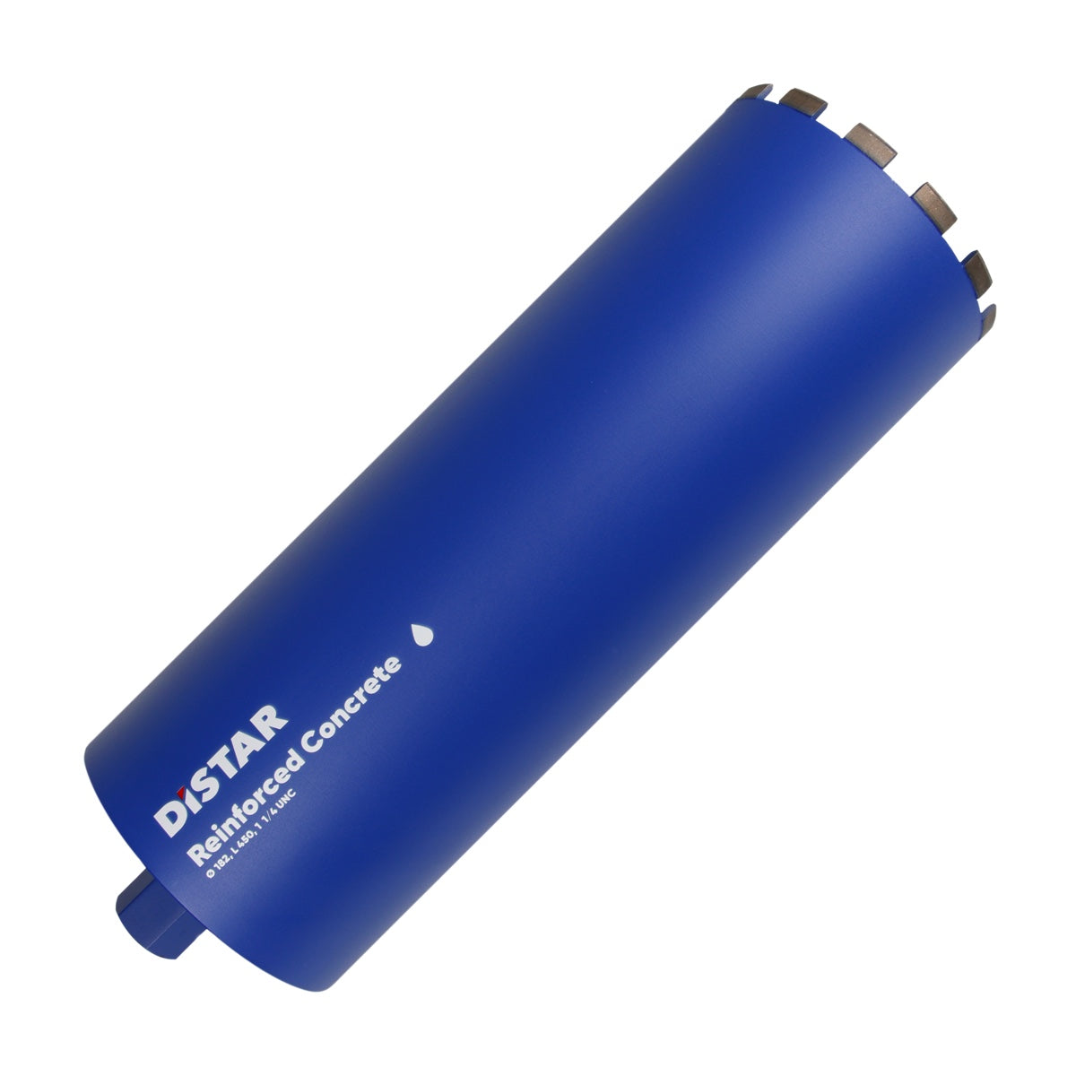 Distar Broca diamantada DDS-W 182x450x1 1/4 UNC Hormigón armado