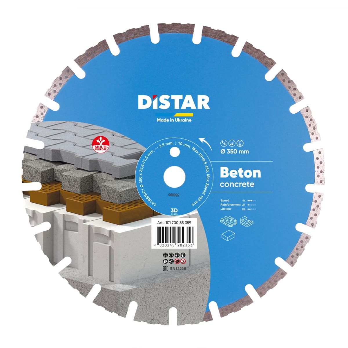 Distar Disco de corte diamante 1A1RSS 350 Beton