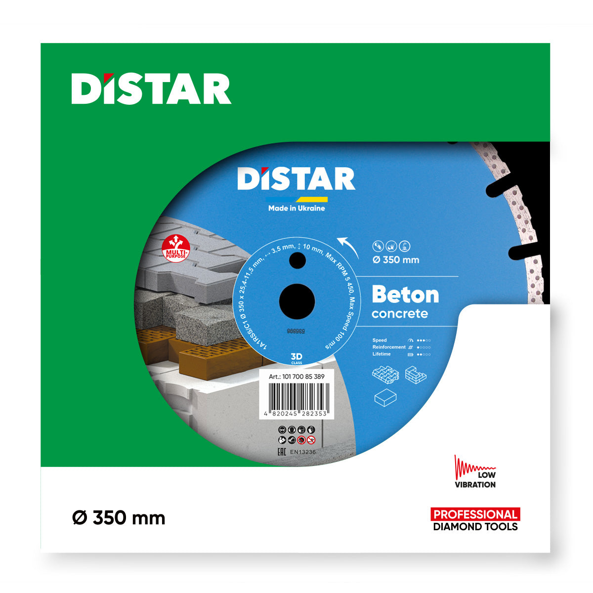 Distar Disco de corte diamante 1A1RSS 350 Beton