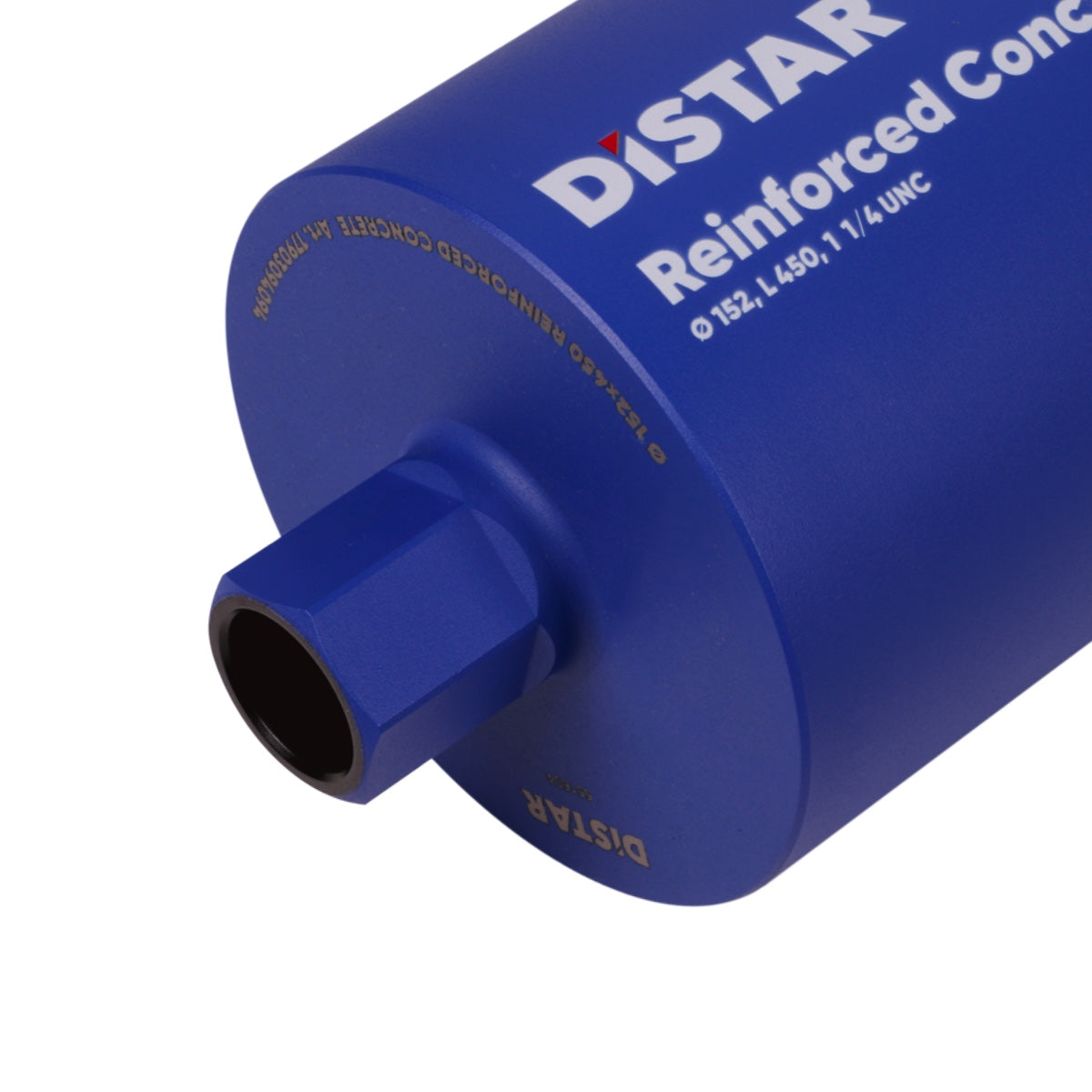 Distar Broca diamantada DDS-W 152x450x1 1/4 UNC Hormigón armado