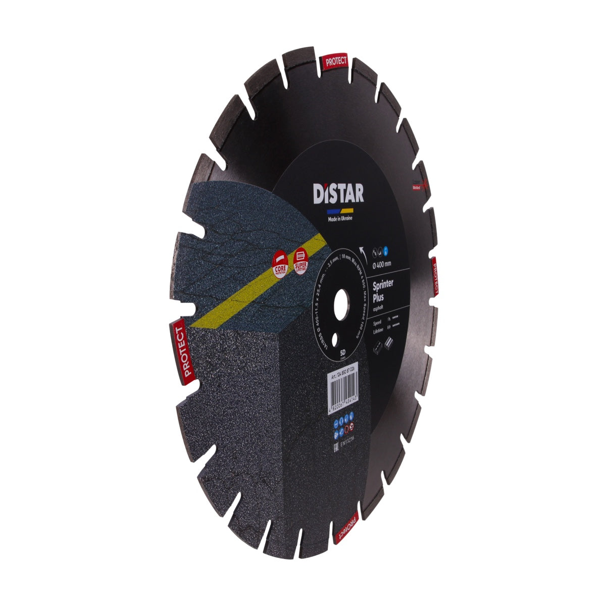 Distar Disco de corte diamante 1A1RSS 400 Sprinter Plus