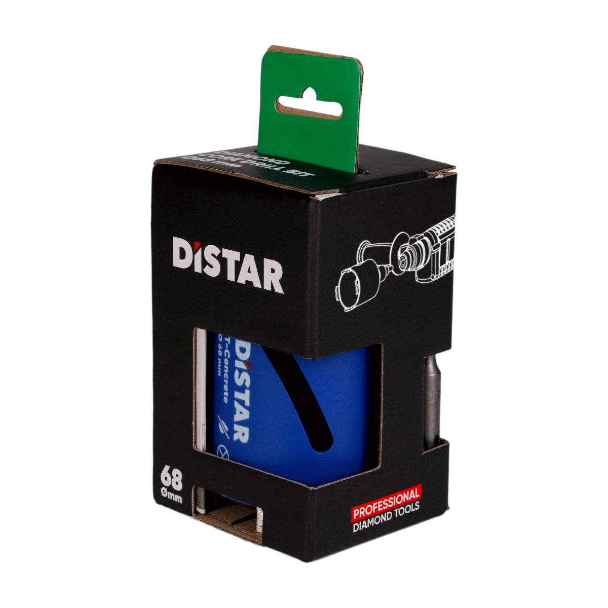 Distar Broca diamantada DDS-W 68x65xМ16 T-Concrete / SDS+