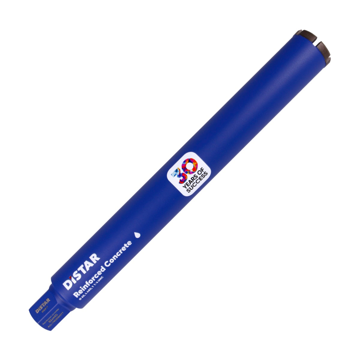 Distar Broca diamantada DDS-W 62x450x1 1/4 UNC Hormigón armado