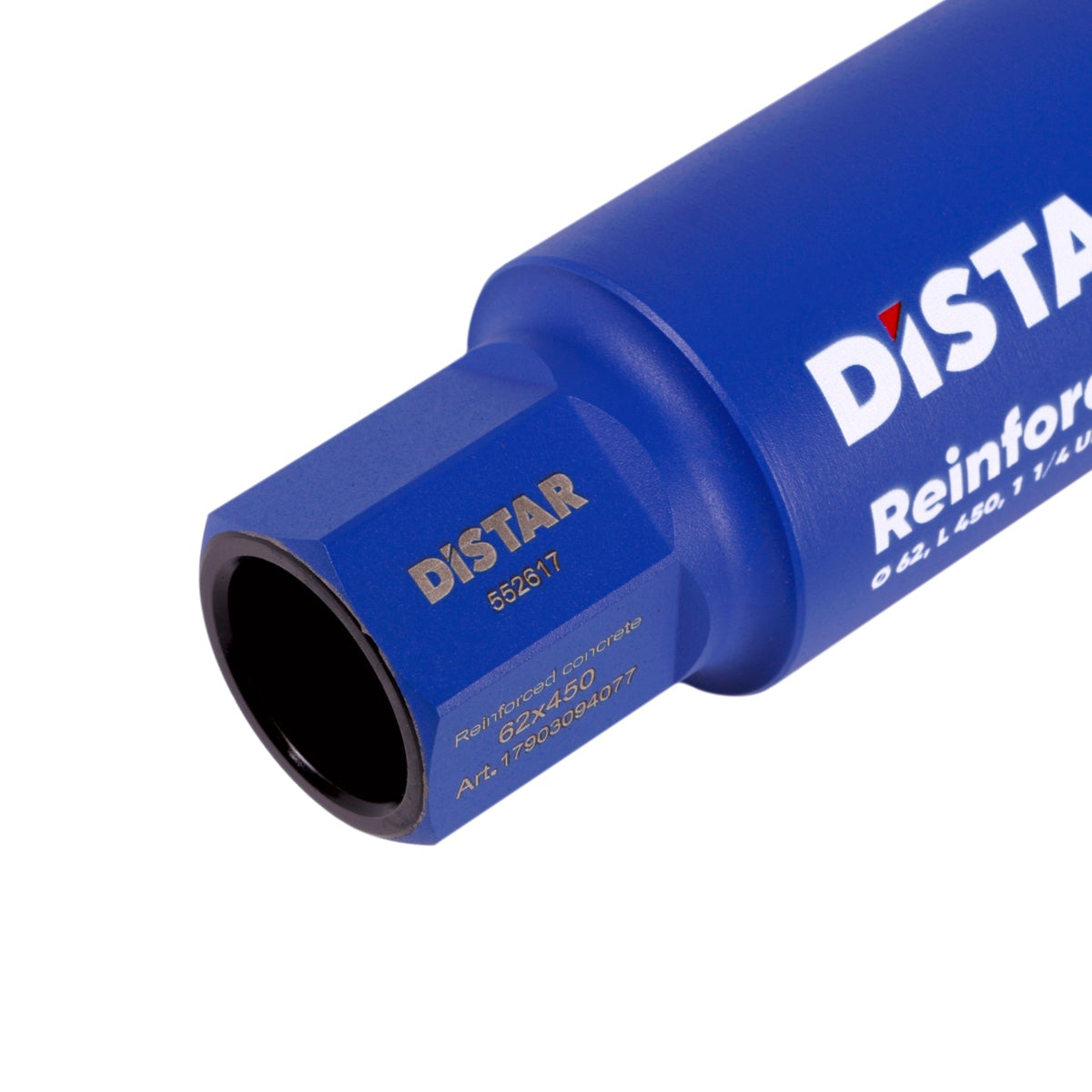 Distar Broca diamantada DDS-W 62x450x1 1/4 UNC Hormigón armado