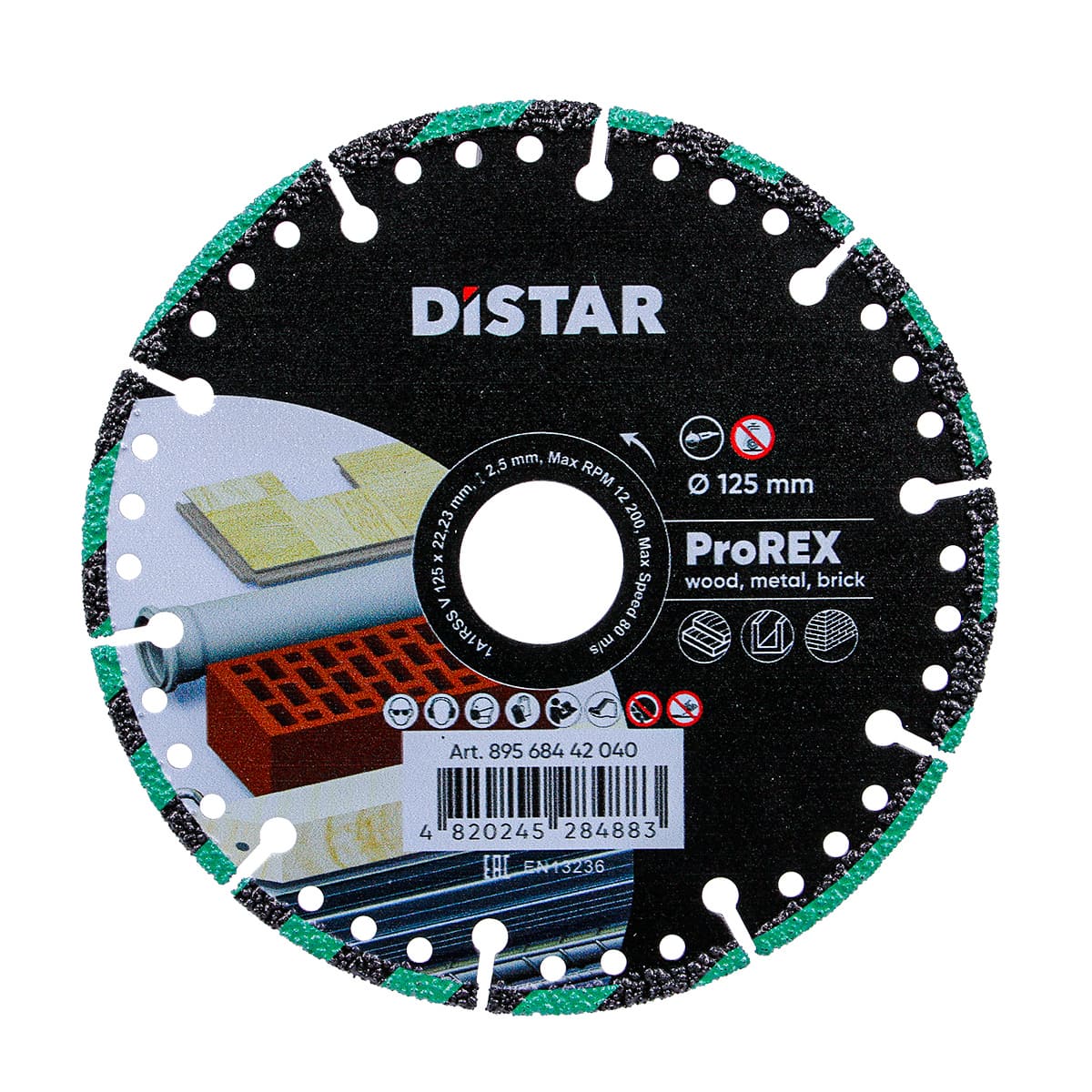 Distar Disco de corte diamante 1A1RSS 125 Rex