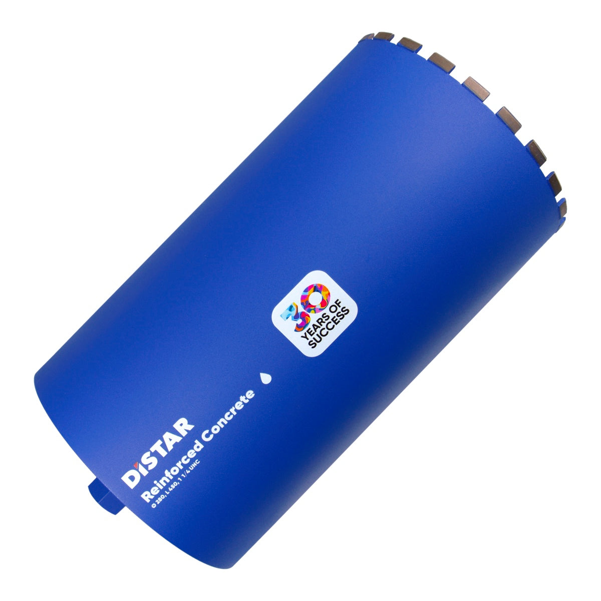 Distar Broca diamantada DDS-W 280x450-22x1 1/4 UNC Hormigón armado