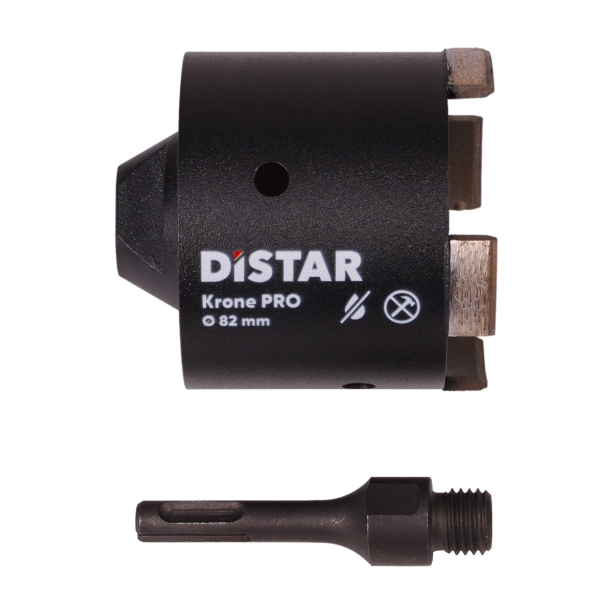 Distar Broca diamantada DDS-W 82x65-4xM16 Krone PRO / SDS+