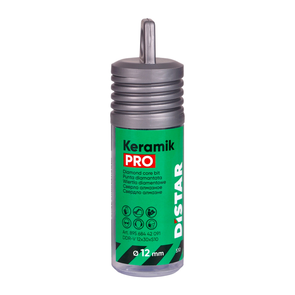 Distar Taladro Diamante DDR-V 12x30xS10 Keramik Pro
