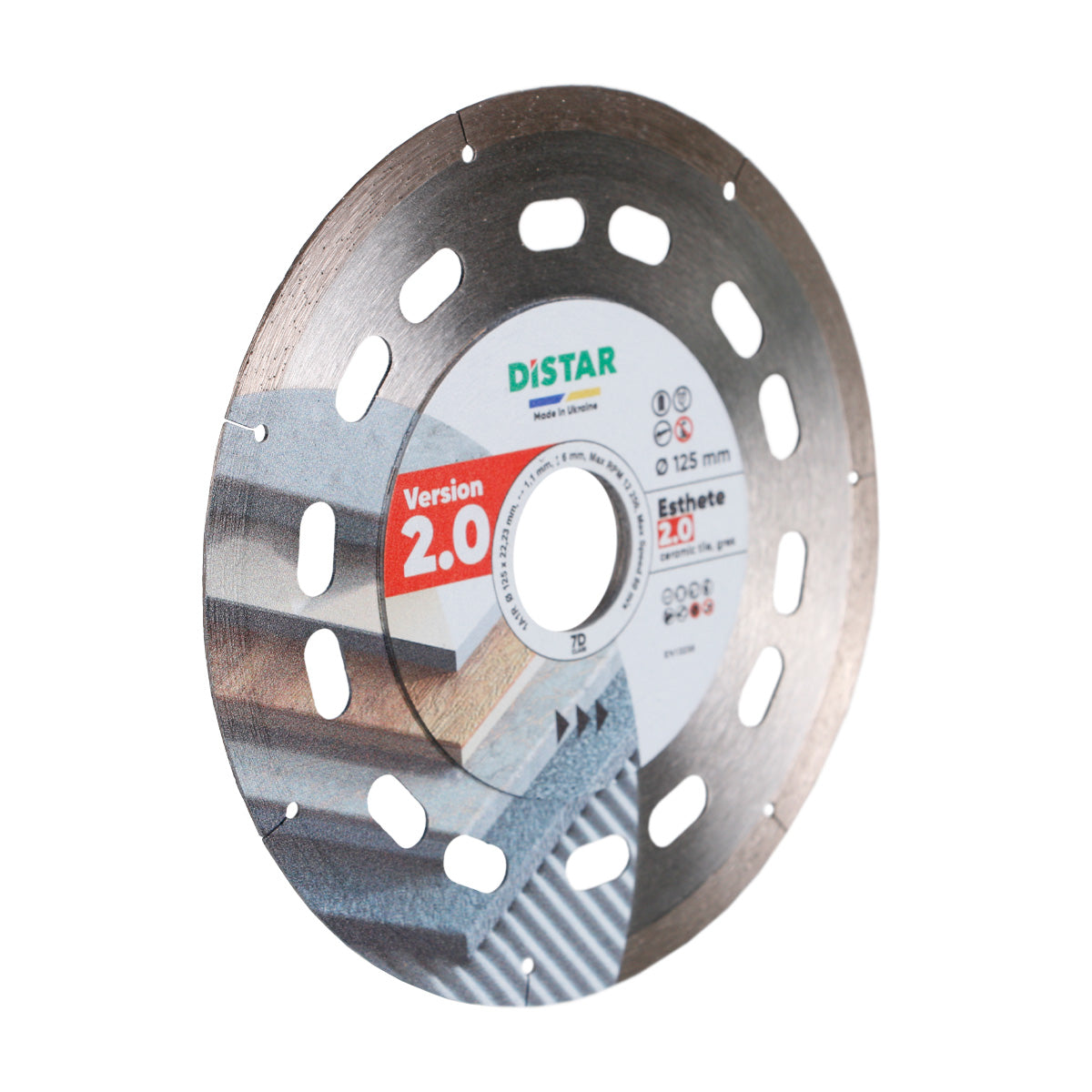Distar Disco de corte diamante 1A1R 125x22,23 Esthete 2.0