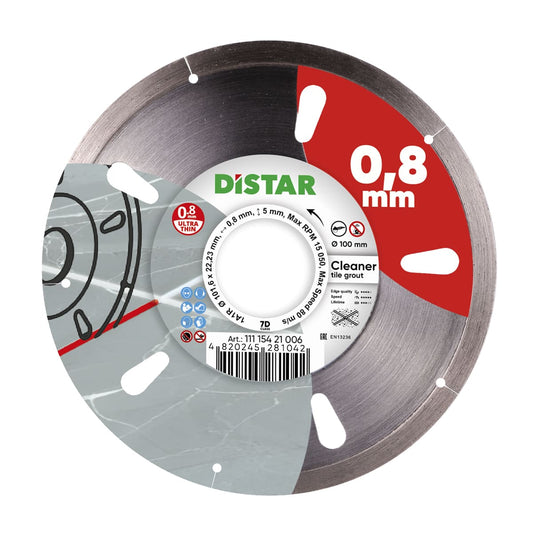 Distar Disco de corte diamantado 1A1R 100 Limpiador