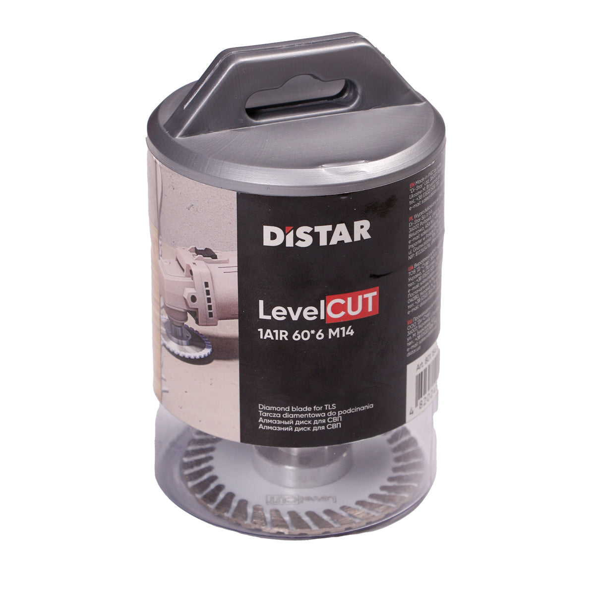 Distar Disco de corte nivelado 1A1R 60*6 M14