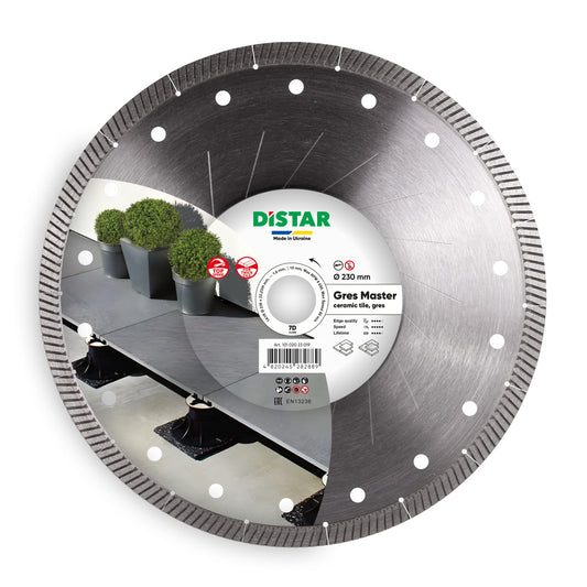Distar Disco de corte diamante 1A1R 230x22,23 Gres Master