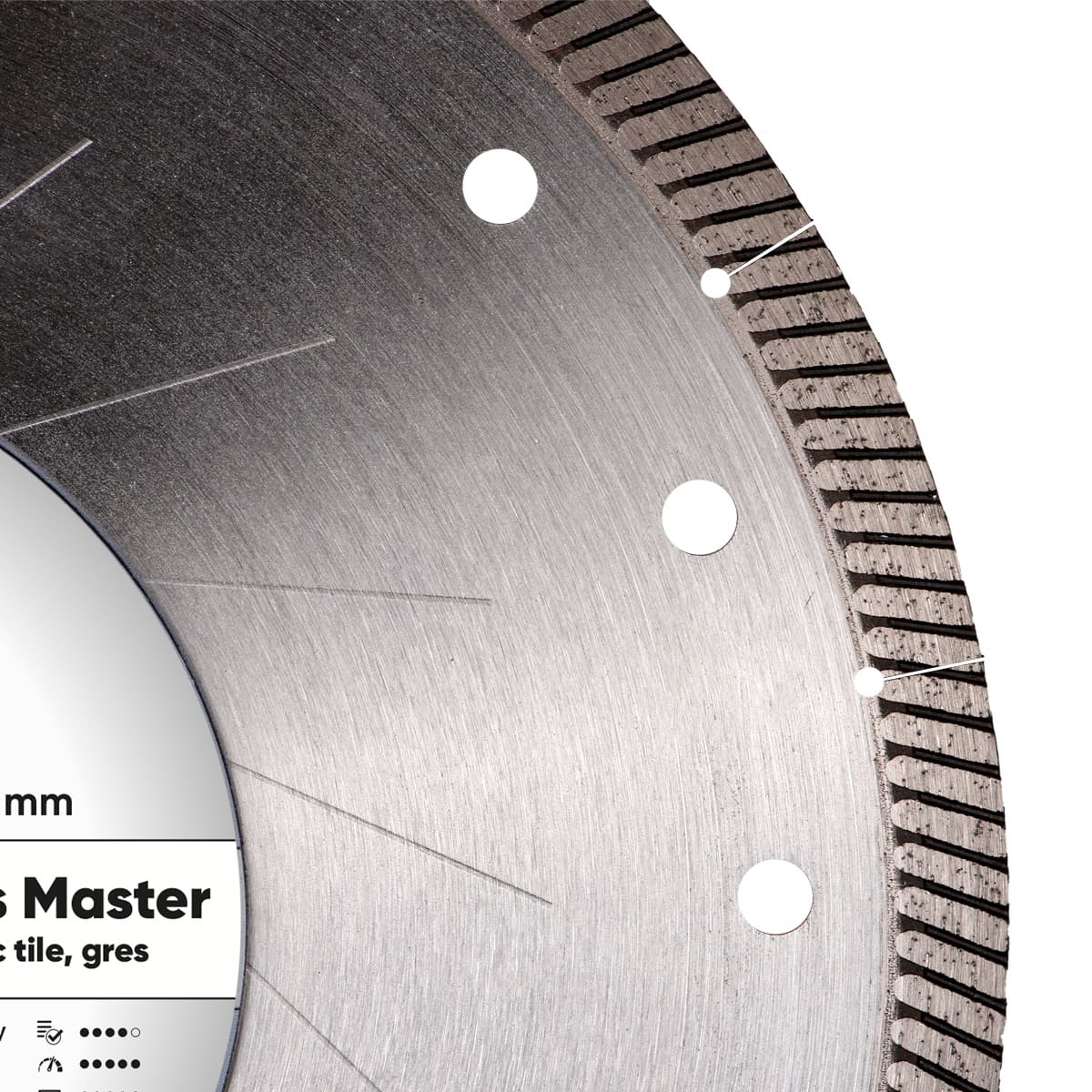 Distar Disco de corte diamante 1A1R 230x22,23 Gres Master